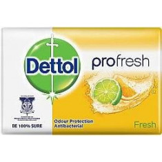 Sapun solid antibacterian Dettol Fresh, cu lime, 105 g