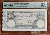 Bancnota 100.000 Lei 1946, 28 Mai, Georges Duval, Alexandru Ionescu-Iasi, BNR Continuu, PMG 58