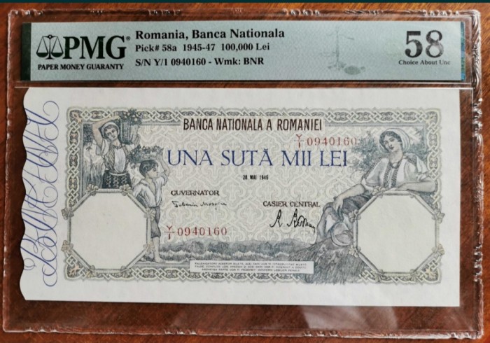 Bancnota 100.000 lei 1946