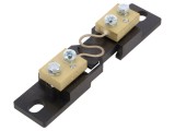 Șunt de curent LUMEL 5A 60mV pentru șină DIN, Clasa 0.2