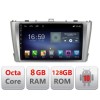 Navigatie TOYOTA AVENSIS 2009-2013 F-TY12 Octa Core cu Android Radio Bluetooth Internet GPS WIFI DSP 8+128GB 4G CarStore Technology