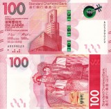 HONG KONG 100 dollars 2018 (SCB) UNC!!!
