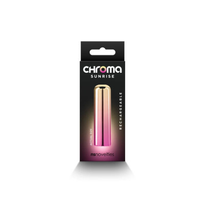 Chroma Sunrise - Glonț vibrator, arămiu, 7 cm foto