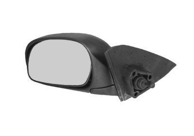 Oglinda exterioara Hyundai Accent Sedan/Hatchback 1994-09.1999 partea stanga View Max crom convex texture reglare manuala prin cablu fara incalzire
