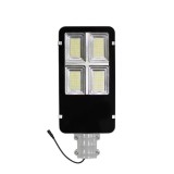 Lampa LED cu suport de prindere, panou solar, telecomanda, 300W