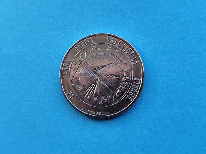 100 Lire 1977 San Marino-UNC-in realitate arata bine!