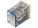 Releu electromagnetic FINDER 4PDT 6V DC 7A 250VAC soclu
