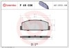 BREMBO P 49 036 PRIME LINE set placute frana,frana disc