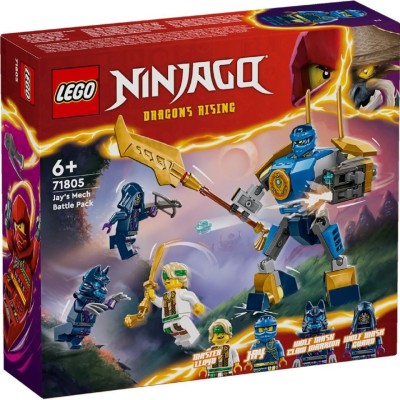 LEGO NINJAGO PACHET DE LUPTA ROBOTUL LUI JAY 71805 foto