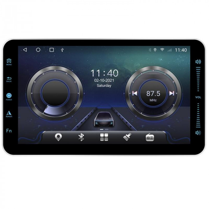 Navigatie universala 1DIN cu ecran de 10&quot; Android internet Octa Core 4G bluetooth Gps Radio EDT-E402 CarStore Technology