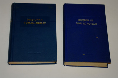 Dictionar englez-roman roman-englez - Leon Levitchi - 1965 foto