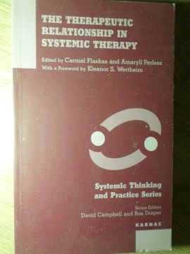 THE THERAPEUTIC RELATIONSHIP IN SYSTEMIC THERAPY-CARMEL FLASKAS AND AMARYLL PERLESZ-235153