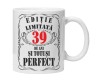 Cana alba personalizata &quot;editie limitata&quot;, 39 ani, INOVATIX&reg;. 330ml, Oem