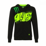 Valentino Rossi hanorac de bărbați cu glugă Monza 46 Monster Energy black 2022 - XXL