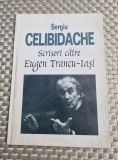 Sergiu Celibidache - Scrisori către Eugen Trancu Iași, Ed. Ararat 1997, 120 pagini