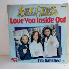 Bee Gees – Love You Inside Out, vinil vinyl 7", 45 RPM, Single Germany RSO