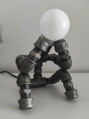 Lampa industriala/ Lampa moderna / Lampa pipes foto