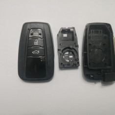 Carcasa Cheie Smartkey Toyota 3 Butoane, Toyota rav4, Camry, cu suport baterie AutoProtect KeyCars