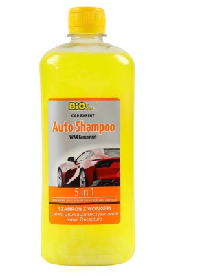 Sampon auto, cu ceara, BioLine 1L foto