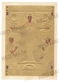 1165 - King CAROL I, Royalty, Regale, Imparatul TRAIAN, Romania - old postcard EMBOSSED - unused, Necirculata, Printata