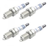 Cumpara ieftin Set 4 bujii scanteie pentru Honda Jazz III, Subaru Legacy, Suzuki SX4, Toyota Avensis, Bosch