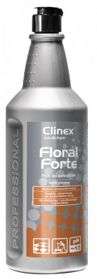 Clinex Floral Forte, 1 Litru, Detergent Lichid, Concentrat, Pentru Curatare Pardoseli foto