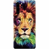 Husa silicon pentru Huawei P30 Pro, Colorfull Lion
