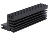 Radiator extrudat TO220 negru, 94mm, 5,1K/W - FISCHER ELEKTRONIK