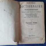 Frederic Dame Nouveau dictionnaire Francais-Roumain (1900)