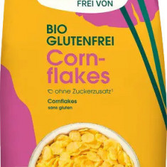 Fulgi de porumb fara gluten, fara zahar adaugat, bio, 250g Alnavit