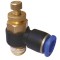 Drosel pneumatic SL CONECTOR PLASTIC TIP L CU REGLAJ DEBIT 3/8&#039;&#039; 10mm MA0118.14