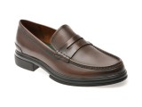 Mocasini ALDO maro, TUCKER 240, din piele naturala