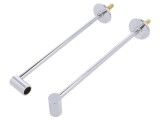 Suport cromat 200mm 2buc alamă oţel
