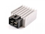Regulator Tensiune Scuter GY6 12V AC/DC, 4 Pini, Montaj 1 Surub, Revo - Alternator Scuter