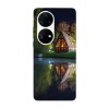 Husa compatibila cu Huawei Nova Y70 model Lake cottage, Silicon, TPU, Viceversa, Transparent, Carcasa