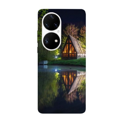 Husa compatibila cu Huawei Nova Y70 model Lake cottage, Silicon, TPU, Viceversa foto