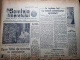 Scanteia tineretului 15 martie 1962-institutul agronomic bucuresti,bacau ,adjud