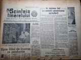 scanteia tineretului 15 martie 1962-institutul agronomic bucuresti,bacau ,adjud