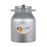 Cumpara ieftin Bidon Aluminiu EMT 20L Transport Lapte/Alimente, Capac &amp; Clipsuri Prindere, Durabil, Igienic, Usor de Curatat