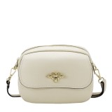 Cumpara ieftin Geanta crem mica din piele naturala 1530 120