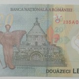 Bancnota 20 lei editie 2021