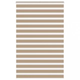 vidaXL Jaluzea tip zebra 140x230 cm lățime țesătură 135,9 cm poliester