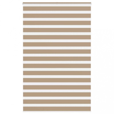 Jaluzea tip zebra 140x230 cm lățime țesătură 135,9 cm poliester foto