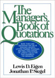Lewis D. Eigen - The Manager&#039;s Book of Quotations