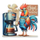 Good Morning-decoratiune metalica pentru perete NY-74