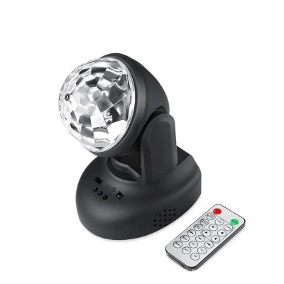 Proiector Disco cu Efecte de lumini si Leduri RGB mini Moving Head Lighting foto