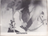 Bnk foto - Novacestii - fotografie de panou 24x18 cm, Alb-Negru, Romania de la 1950
