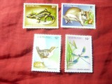 Serie Luxemburg 1987 - Fauna , 4 valori