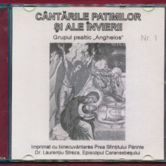 "Cântările Patimilor şi ale Învierii"-Grupul psaltic "Anghelos"-Nr. 1 - CD audio
