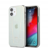 Cumpara ieftin Husa Cover Mercedes Line Iridescent pentru iPhone 12 Mini Clear